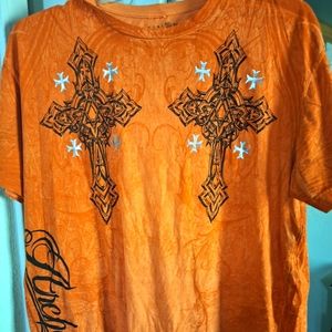 Mens affliction T-shirt